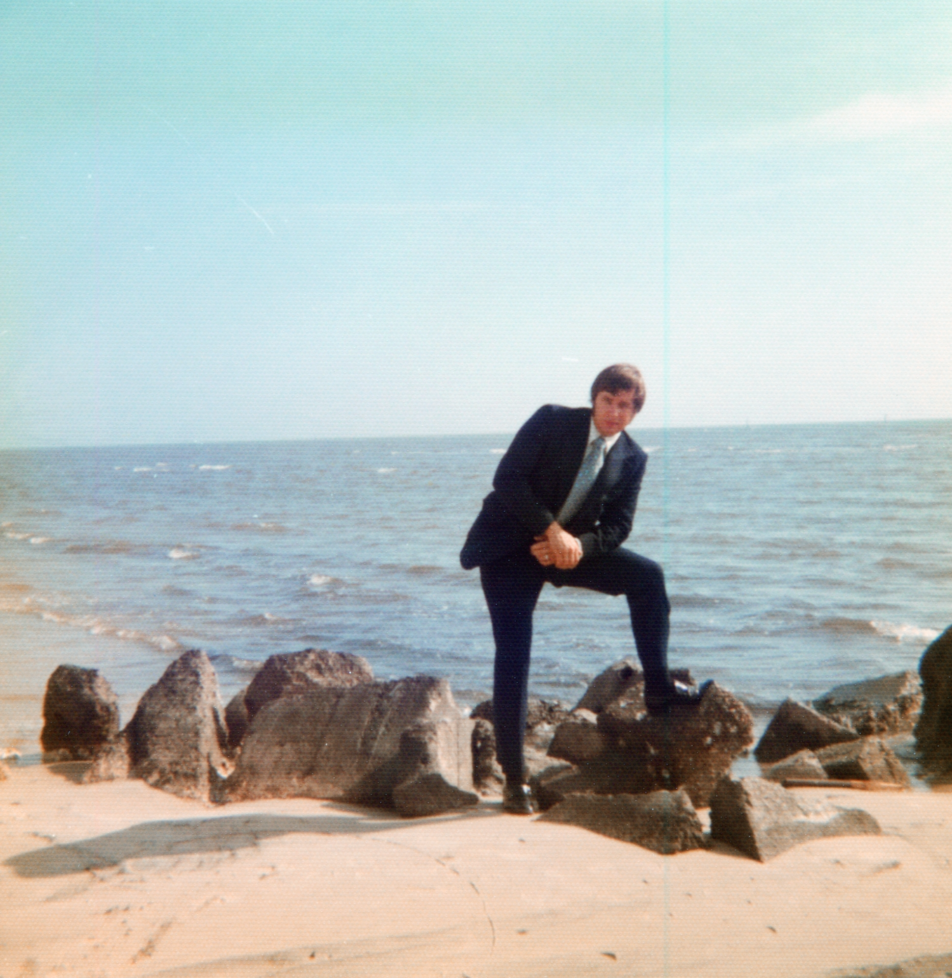 My father in Gulf Port Mississippi in 1973.